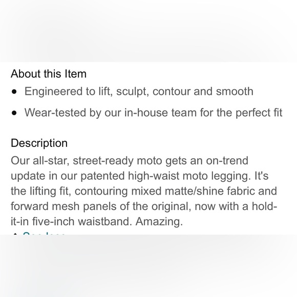 ⭐️ALO high-waist MOTTO legging in dove gray and glossy - Picture 12 of 13